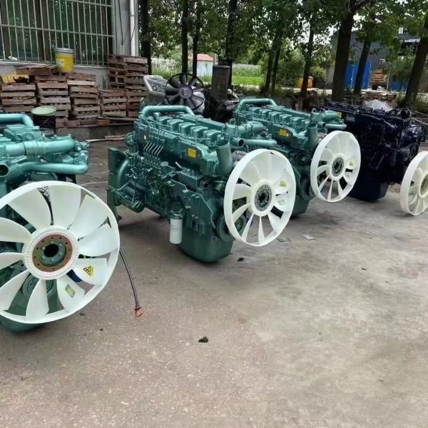 Water-Cooled Cylinder and Reciprocating Piston Movement Silver Kick Start Sinotruk Engine