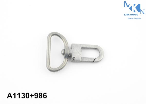 Customized Color Bag Snap Hook With Silk Screened Printing Logo