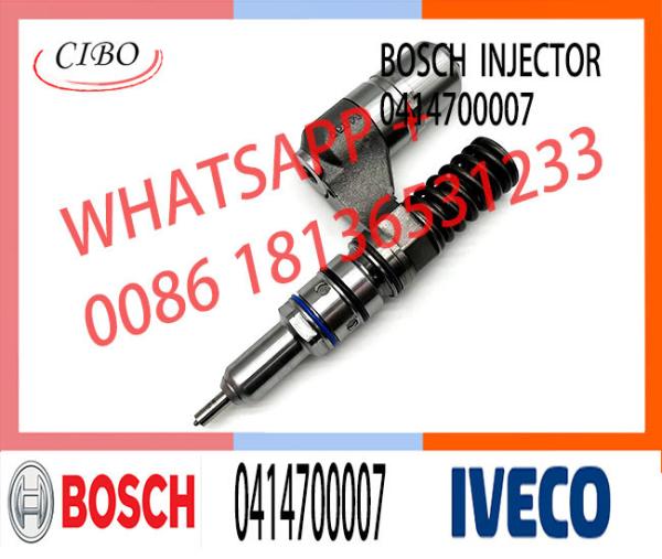Conjunto 0414700006 do injetor de combustível 0414700005 0414700007 para o motor de Iveco 500380884 Fiat