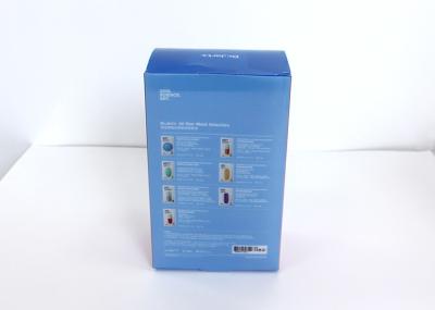 Transparência alta de empacotamento da caixa do animal de estimação do retângulo do roupa interior de CMYK