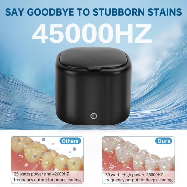 Détecteurs de bijoux 45K Nettoyeur à ultrasons