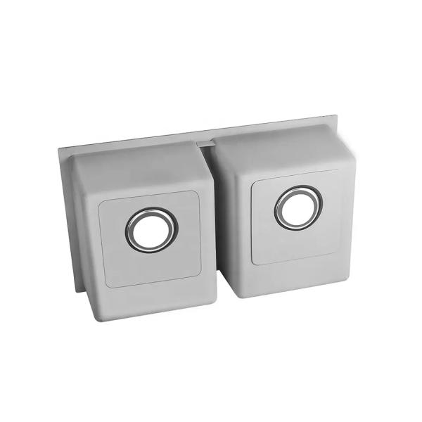 High Quality Under mount Rectangular Double Bowls Stainless Steel Sinks Kitchen Sinks