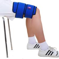 Enveloppe réutilisable de vessie de glace de velours pour le soulagement de la douleur de cuisse