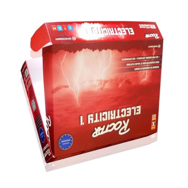 коробки отправителя 2mm лакируя покрашенные рифленые проложили коробки доставки