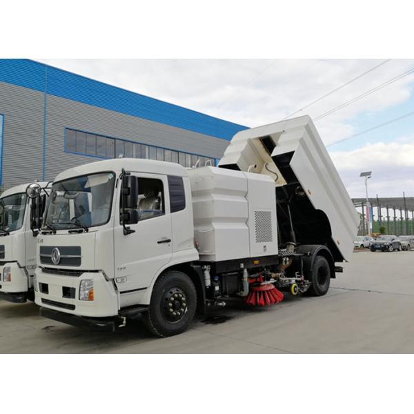Тележка вакуума дворника Уилера 190HP 8cbm Dongfeng 6