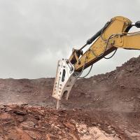 Excavadora de cinzel de 190 mm, martelo de esmagamento de rocha para construção