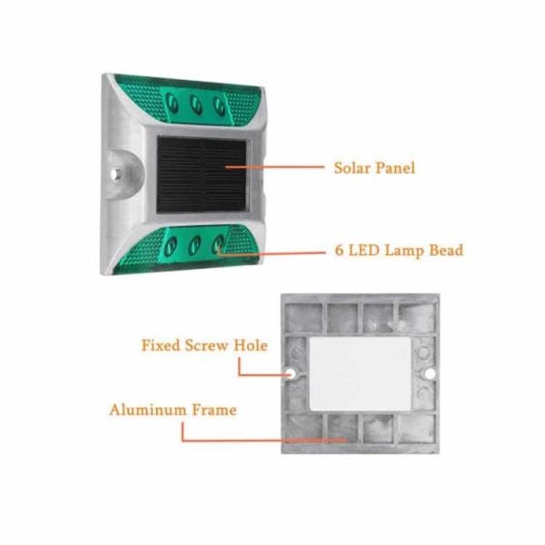 FCC Intelligent Road Studs High Brightness LED Road Marking Studs