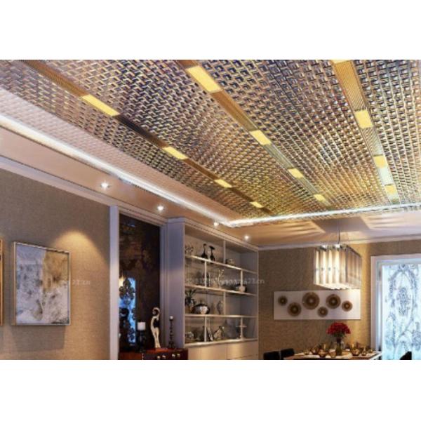 316 Tejido de malla de alambre de decoración de acero de 3,0 mm