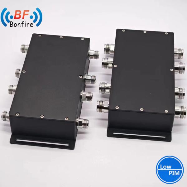 DQ-XXXXX 5g 4 in 4 out 617-3800MHz N Type Antenna Combiners Input 4 Port Output 2 Port