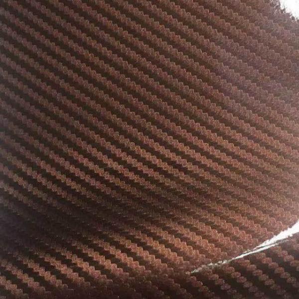 Carbon Fiber Texture Premium Automotive Synthetic Leather Steering Wheel Cover