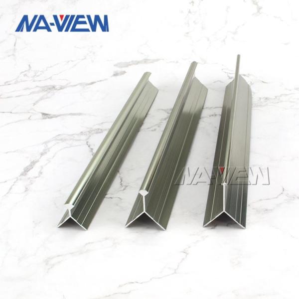 Nickel Ceramic Corner Quadrant Quarter Round Tile Trim Molding Edging