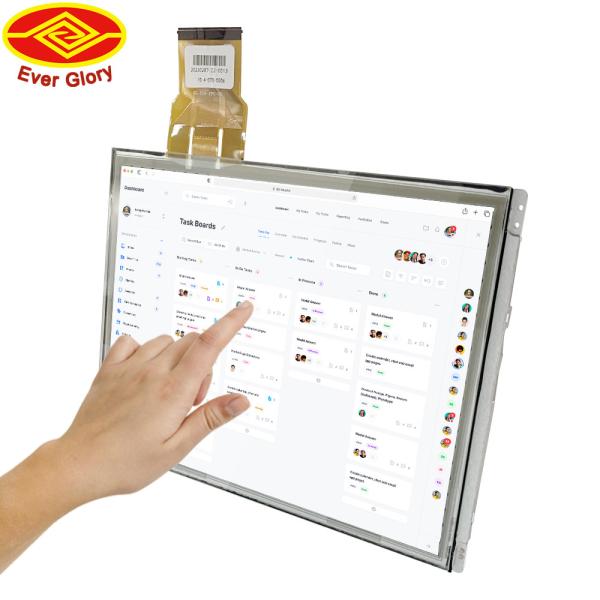 12.1 Inch Hmi Display Touch Screen 1024 Rgb X768 Resolution 16.7m Color