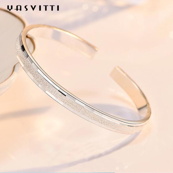 женщин OEM браслета S925 шарма 0.08oz 2in браслет твердых серебряных регулируемый