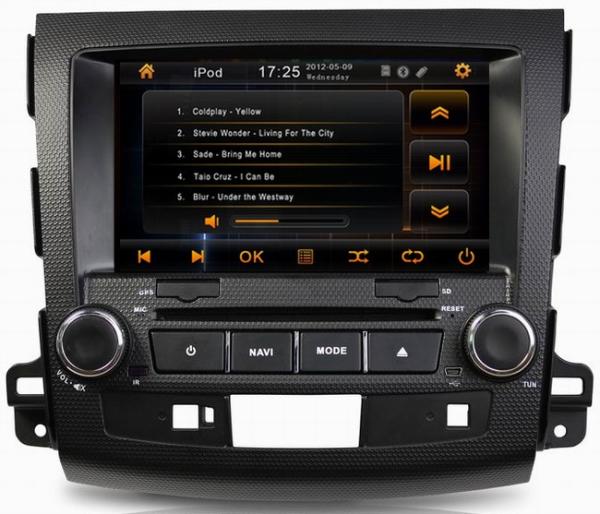 Autoradio for Mitsubishi Outlander 2006-2012 with car mp4 player bluetooth driver OCB-8063