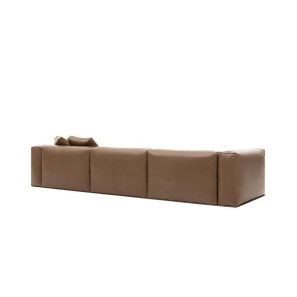 NEXTOP Hotel Room Fabric Leather 3 People Sofa Customised Luxury Hotel Furniture