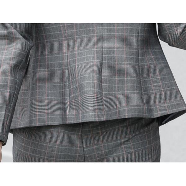 Мода стройный полосатый костюм для женщин Осень офисная леди бизнес блейзер пальто плюс размер пиджак