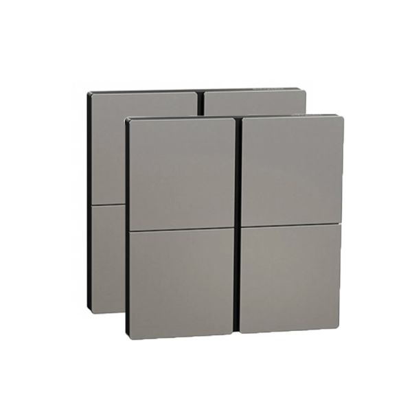 C2E616201_GY_C1 Schneide SpaceLogic KNX Cuadro H 2 Button Smart Switch Grey