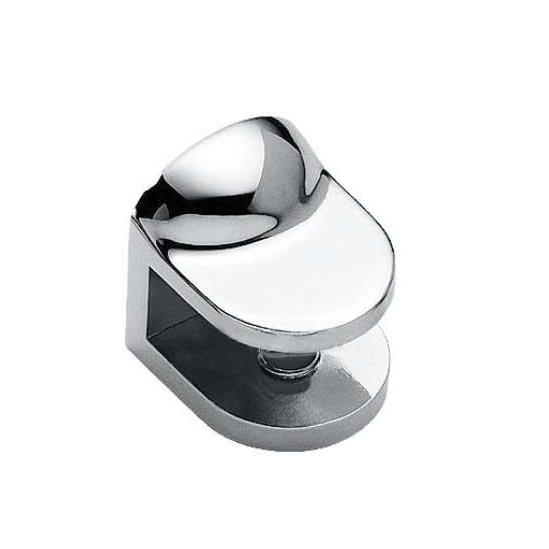 Fixed Glass Holder YS-039M, Zinc Alloy,  for glass 8-10mm, finishing chrome or Satin