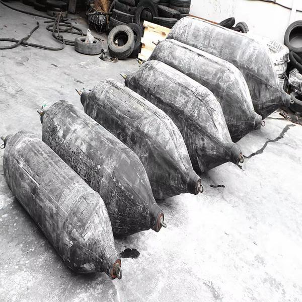 Черный 2,0 м воздушный мешок ролик надувный резиновый воздушный шар Судно запускающий воздушный шар