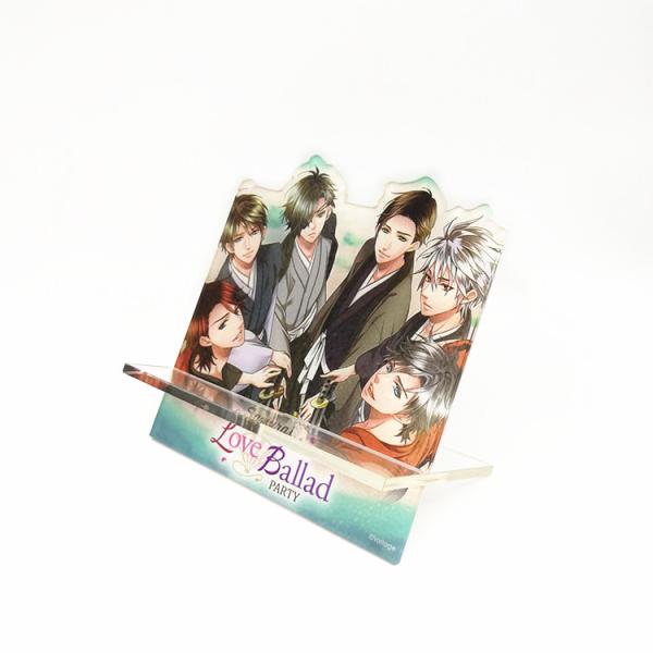 Custom Print Tabletop Desk Display Anime Game Cellphone Holder Acrylic Charms Phone Holder