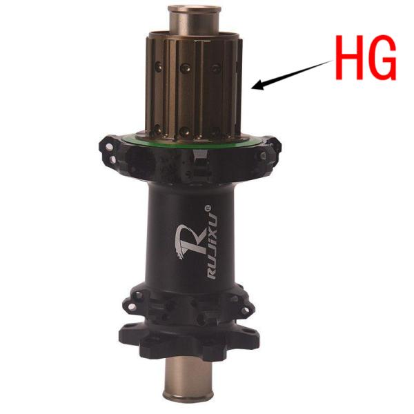 28H Centros para bicicletas 690 anillo 6 patas tirón recto HG/MS/XD aleación de aluminio Centros Mtb ligeros