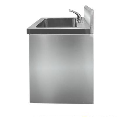 Single-Person Hand Wash Sink Cleaning And Disinfection 304 Stainless Steel