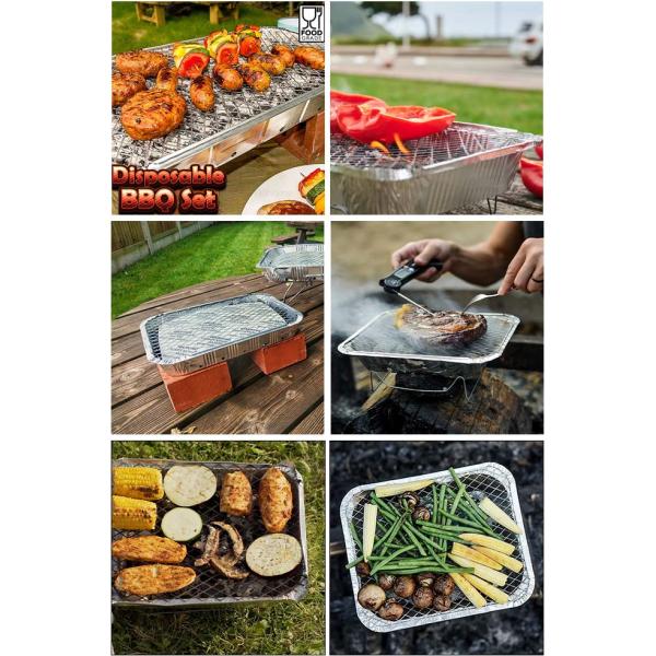 90 минут одноразовый угольный барбекю гриль портативный одноразовый гриль рядом со мной