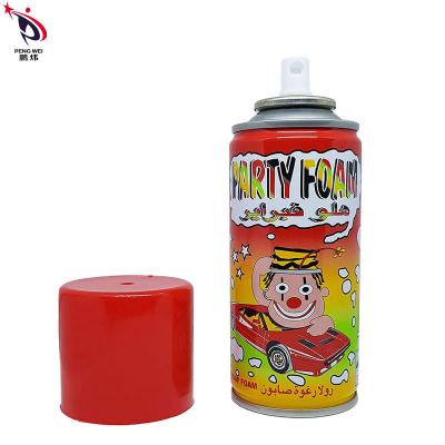 OEM Tinplate Funny Foam Party Spray Foam Birthday Party Snow Spray 80g