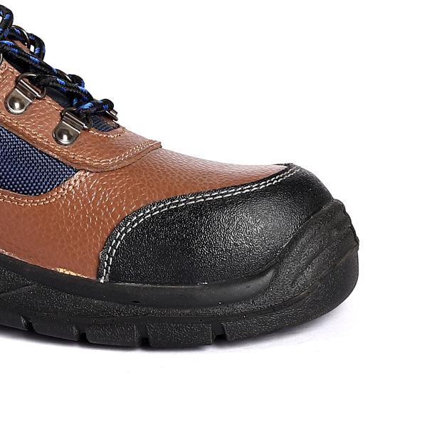 EU 36-47 Low Cut Safety Shoes With Metal Upper Microfiber Leather Mesh Safety Shoes