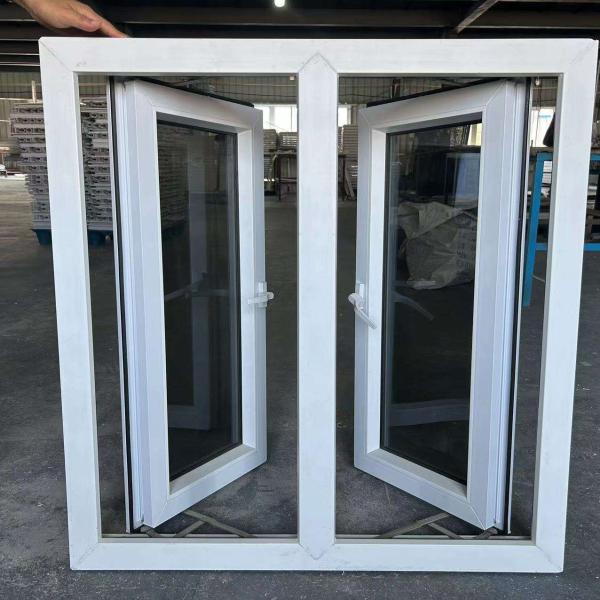 2025 Trend China Leading Manufacturer Vinyl Casement Window Energy Efficient UPVC Glass Windows and Doors Construction