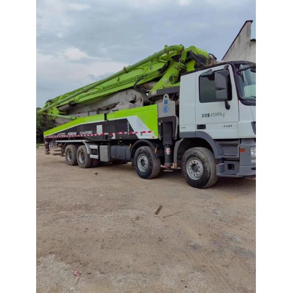 43000kgs Zoomlion 56m Used Concrete Pump Truck Truck Mounted Pump Concrete Boom Pump