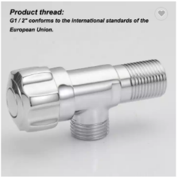 ODM OEM латунные 1/2 угловые клапаны для туалета кухня водопровод крана полированный