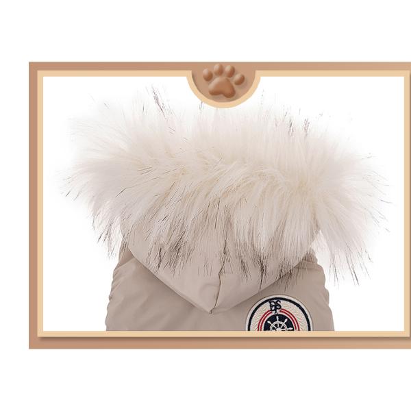 Warm Comfortable Dog Sweater 2 Layers Fleece Lined Classic Knitted Winter Pet Apparel
