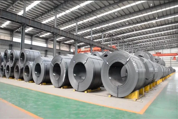 Bobina de acero laminado en caliente y en frío Q235 Q275, rollo de 0,11 mm-200 mm, bobina de acero Ms