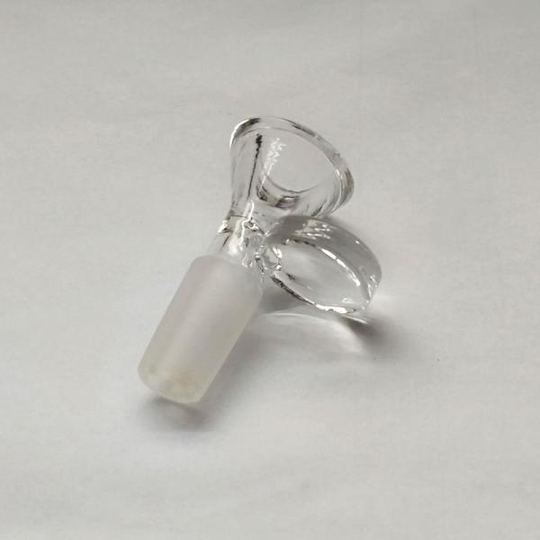 Male Joint Glass Bongs Accessories Thick Glass Bubbler Bowl For Adult