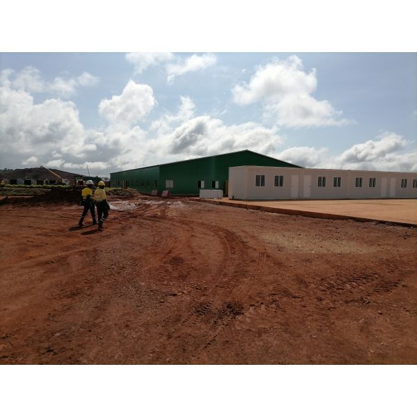 Industrial Prefab Steel Structure Aircraft Hangar Workshop Warehouse Wind Resistant