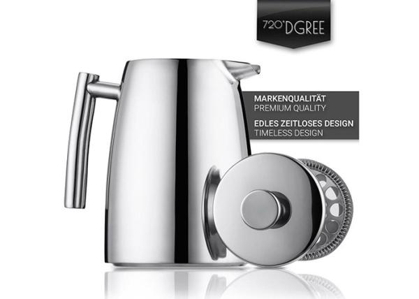 17 Ounce 500ml 4 Cups French Press Coffee Pot Double Wall Hand Press Coffee Maker