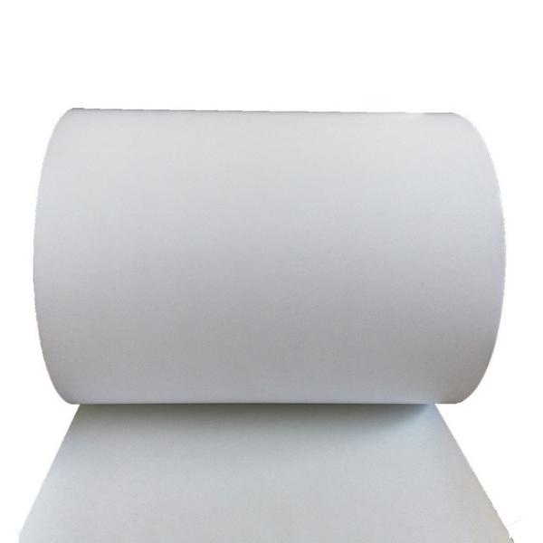 Satin Cloth Hot Melt Glue Blank Fabric Label with 100G White Glassine Liner