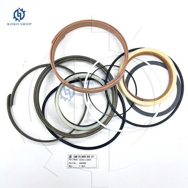 4407492 peças sobresselentes do carregador de Kit For Hitachi EX2500-6 do reparo do carregador do jogo 4620698 do selo do cilindro da descarga