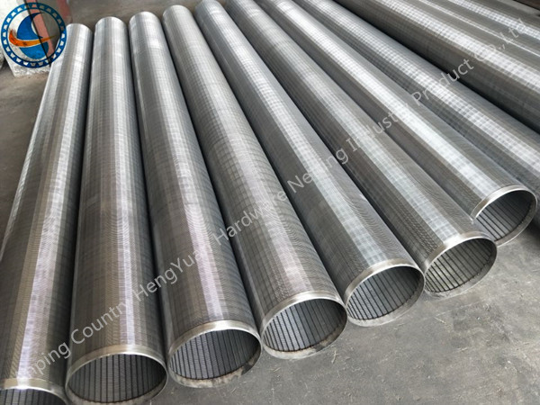 трубка экрана провода Джонсона клина нержавеющей стали 251mm, труба слота водяной скважины