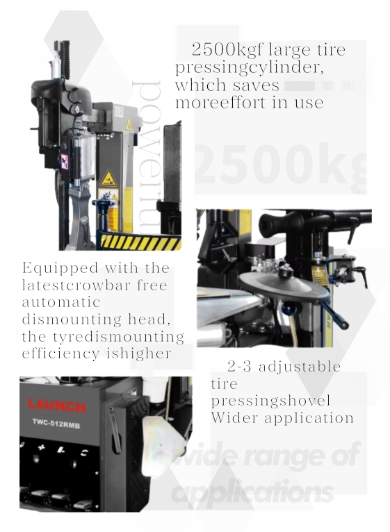 220V 380V Car Tyre Changer Machine Auto Tire Equipment Right Auxiliary Arm Assist