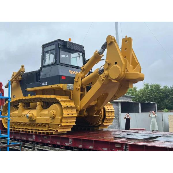 162kw/1800rpm Rated Speed Tailless Tracked Bulldozer sd32 for Heavy Duty Applications