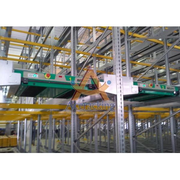 Warehouse Economic Space Saving Radio Shuttle Pallet Racking System For Warehouse