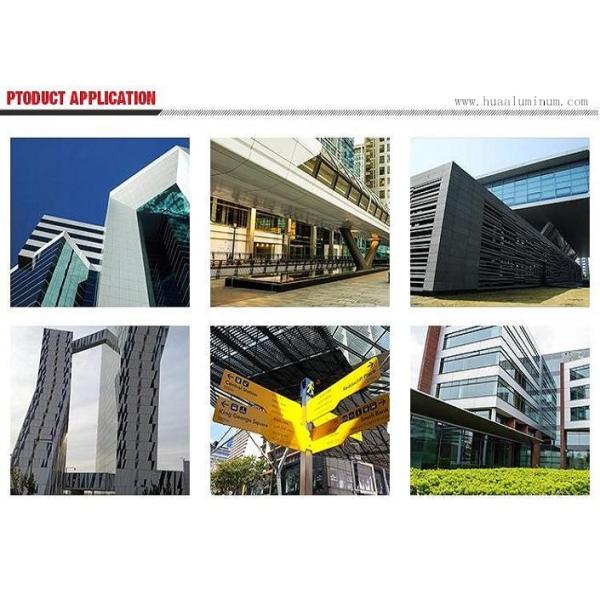 ASTM Insulated Aluminium Cladding Panels Lightweight 3mm Thick Aluminum Sheet