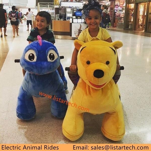 Motorized Mechanical Rides on Toy Panda, Animal Rider for Kids from China Manufacturer