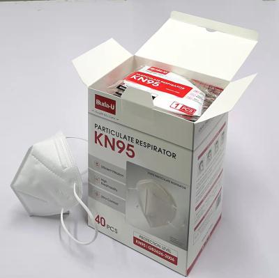 FDA EUA alistou 5 o respirador ínfimo 40pcs da camada KN95