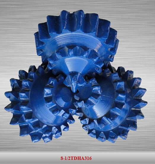 8 1/2" TDHA316 high quality Steel tooth tricone bit for water well/oil well
