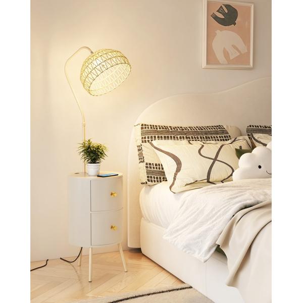 Современная простая включая в набор отложенных изменений лампа ящика прикроватного столика лампы пола для софы комнаты прожития спальни