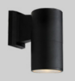 Outdoor Wall Mounted LED Lamps AC85V-220V 5W*2 COB Aluminum Black