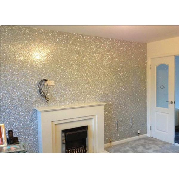 Assorted Black And Gold Glitter Wallpaper Thick Precutted Synthetic Material